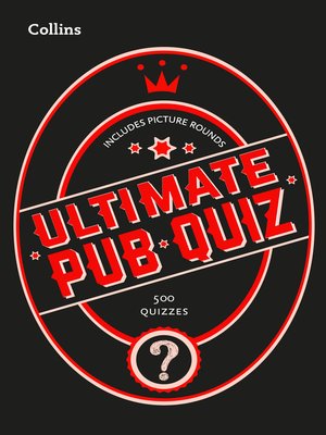 cover image of Collins Ultimate Pub Quiz